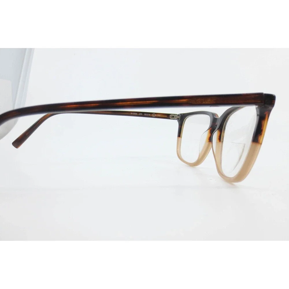 Marchon NYC M-3508 205 Eyeglass Frames Tortoise Honey Rectangular 55-18-145 Mens